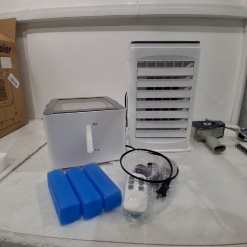 PORTABLE AIR CONDITIONER COOLER FAN WITH EXHAUST HOSE - 9.5L - WHITE (MODEL: BW-102YF) image 3