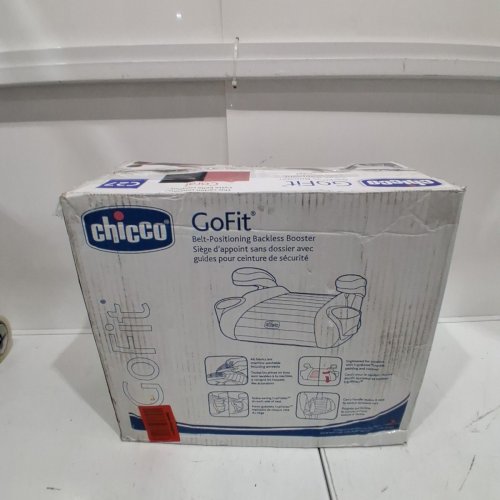 CHICCO GOFIT BELT-POSITIONING BACKLESS BOOSTER - 40-110LBS MAX - RED/BLACK (MODEL: 7976492) image 5