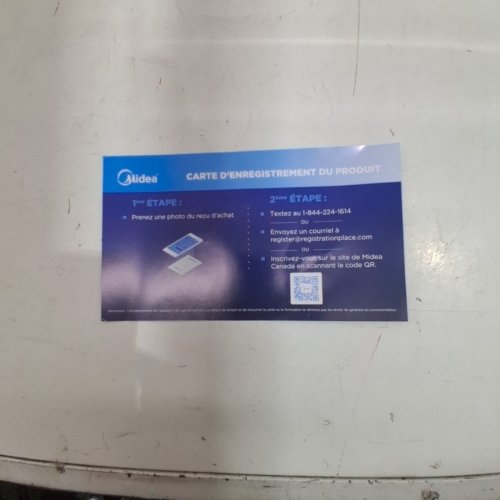 MIDEA EASYDRY DEHUMIDIFIER WITH DIGITAL DISPLAY - 1500SQ.FT. COVERAGE - WHITE (MODEL: MAD22C1AWS) image 4