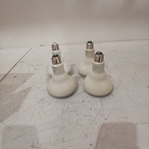 4PK LUMINUS DIMMABLE LED BR30 LIGHT BULBS - 12W 850LM 3000K - WHITE (MODEL: PLZ5043T3) image 3