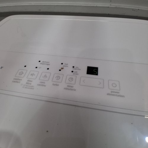 MIDEA EASYDRY DEHUMIDIFIER - 50 PINTS/DAY; 115 V; 8.5A - WHITE (MODEL: MAD50C1AWS-A) image 2