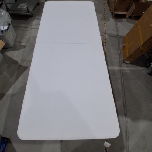 PAYLESSHERE PORTABLE FOLDABLE PICNIC TABLE - 6FT - WHITE (MODEL: FT-L706-WHITE) image 3