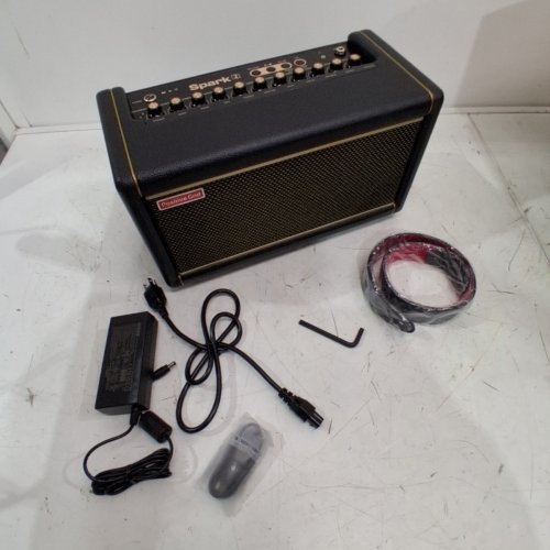 POSITIVE GRID SPARK 2 SMART GUITAR PRACTICE AMP AND BLUETOOTH SPEAKER WITH BUILT-IN LOOPER - 50W 15" X 8.5" X 7" - BLACK - (MODEL: SPARK 2) image 3