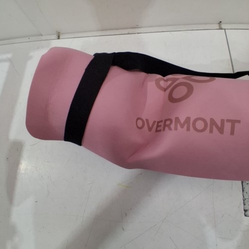 OVERMONT TPE YOGA MAT 1/3" EXTRA THICK EXERCISE MAT NON-SLIP - 72" X 24" - PINK/BLUE image 2