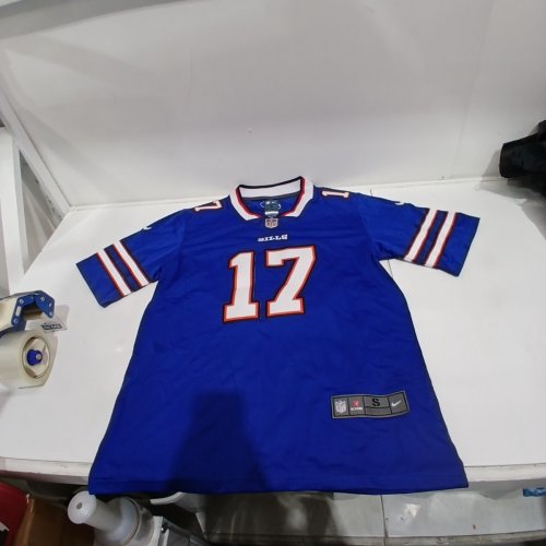 MEN'S NIKE NFL OFFICIAL APPAREL BUFFALO BILLS LEGEND JOSH ALLEN #17 JERSEY - SMALL - BLUE image 2