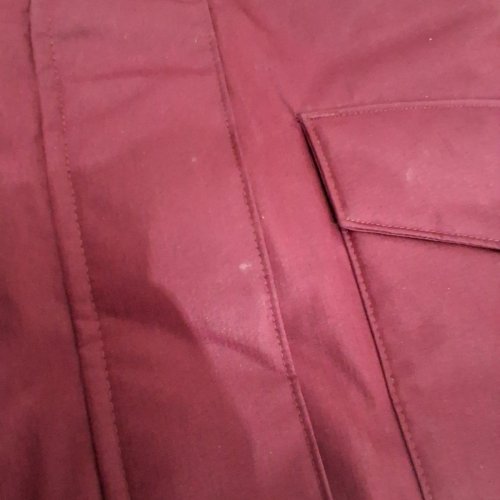 WOMEN'S COLUMBIA HOODED PARKA JACKET - MEDIUM - BURGUNDY image 5