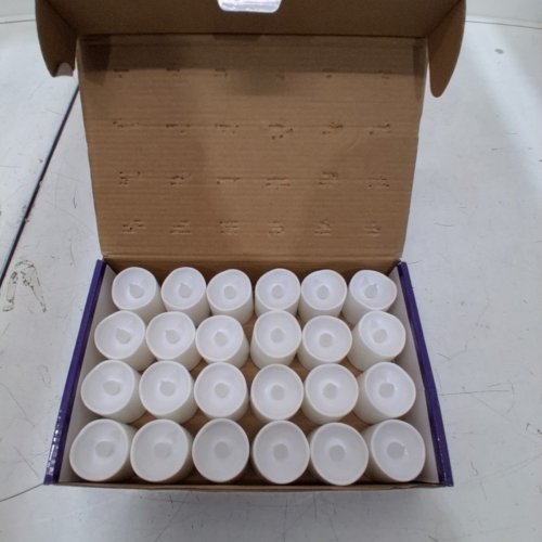 24PK VINMOSO FLAMELESS LED VOTIVE CANDLES - WHITE image 2