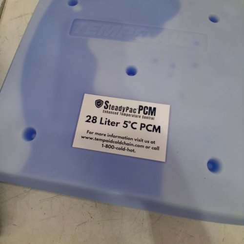 6PK TEMPAID STEADY PAC FOR COOLER- 28L - BLUE image 2