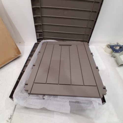 YITAHOME OUTDOOR DECK BOX - 31GAL - BROWN image 3