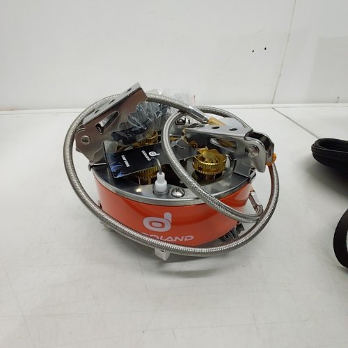 ODDLAND PORTABLE CAMP STOVE - ORANGE image 2