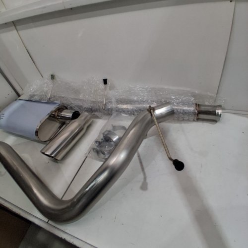 DNA MOTORING STAINLESS STEEL CATBACK EXHAUST SYSTEM FOR SELECTED MODELS - SILVER (MODEL: CBE-CS09-4853L-4DR) image 6