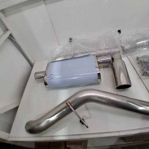 DNA MOTORING STAINLESS STEEL CATBACK EXHAUST SYSTEM FOR SELECTED MODELS - SILVER (MODEL: CBE-CS09-4853L-4DR) image 7