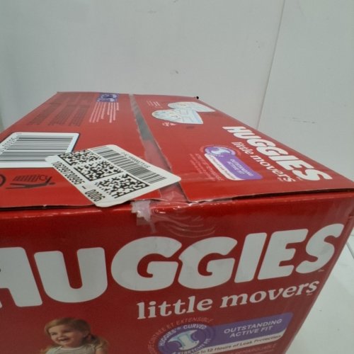 68PK HUGGIES LITTLE MOVERS BABY DIAPERS - SIZE 7 image 3