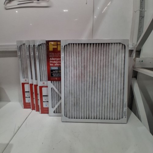 6PK 3M FILTRETE MPR 1000 PLEATED AC FURNACE AIR FILTER WITH MICRO ALLERGEN DEFENSE - 20" X 25" X 1" image 2