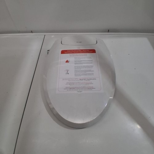 BRONDELL SWASH ECOSEAT NON-ELECTRIC SLOW-CLOSE BIDET TOILET SEAT - ELONGATED - WHITE (MODEL: CANS101 EW) image 2