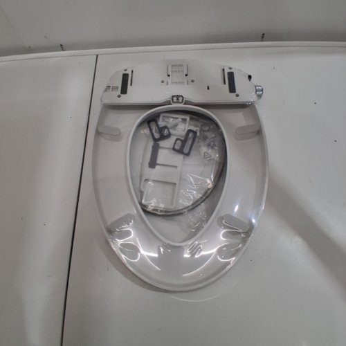 BRONDELL SWASH ECOSEAT NON-ELECTRIC SLOW-CLOSE BIDET TOILET SEAT - ELONGATED - WHITE (MODEL: CANS101 EW) image 3