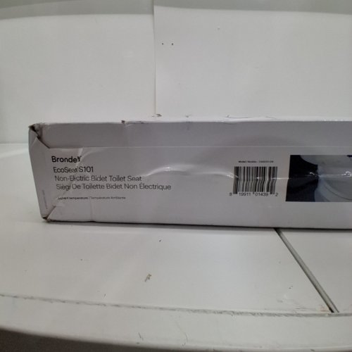 BRONDELL SWASH ECOSEAT NON-ELECTRIC SLOW-CLOSE BIDET TOILET SEAT - ELONGATED - WHITE (MODEL: CANS101 EW) image 5