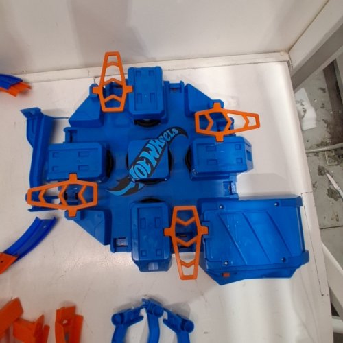 HOT WHEELS CRISS CROSS CRASH TRACK SET image 3