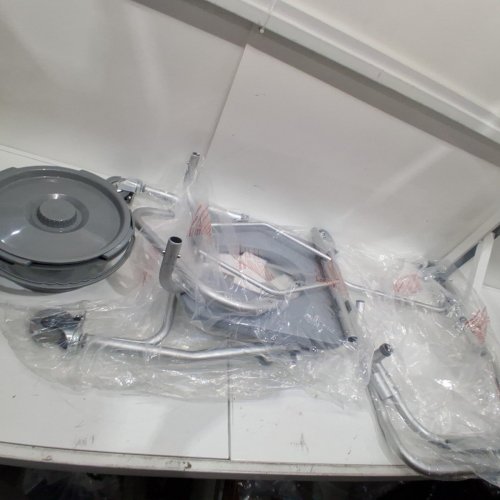 GUARDIAN ALUMINUM PADDED SHOWER CHAIR COMMODE WITH 4 LOCKING CASTERS - 300LBS CAP - GREY (MODEL: G1-502PWX1) image 2