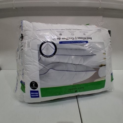KATE SPADE QUILTED COOLING PILLOW COOLING COMFORT BED PILLOWS - STANDARD/QUEEN (20" X 28") - WHITE (MODEL: 2525300) image 4