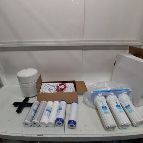 GEEKPURE 5-STAGE REVERSE OSMOSIS DRINKING WATER FILTRATION SYSTEM WITH 7 EXTRA FILTERS - WHITE (MODEL: RO5) image 2