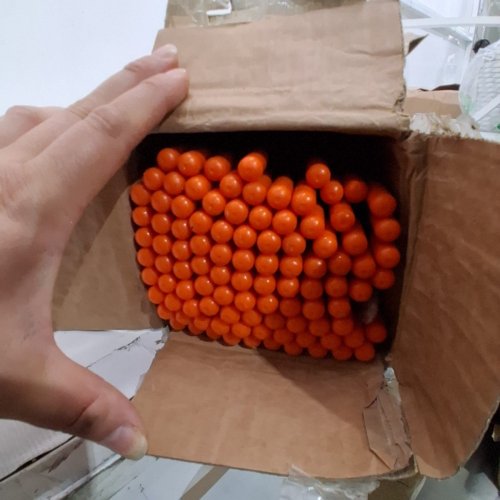 ~100PK DRIVEWAY MARKERS REFLECTIVE HI-VISIBILITY SAFETY ORANGE SNOW POLES - 4FT - ORANGE image 4