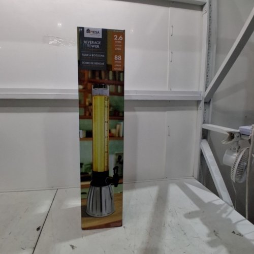 MESA INSPIRED LIVING BEVERAGE TOWER WITH REMOVABLE ICE TUBE - 2.6L - CLEAR (MODEL: 1981256) image 3