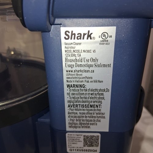 SHARK NAVIGATOR LIFT-AWAY UPRIGHT & LIGHTWEIGHT VACUUM CLEANER - BLUE JEAN (MODEL: NV380C) image 5