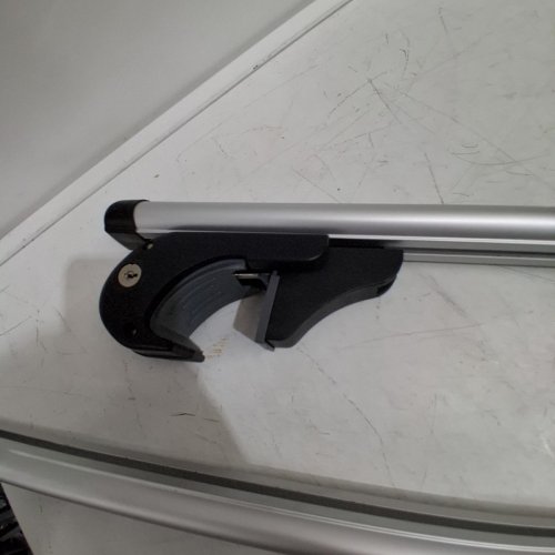 2PK MAXXHAUL ALUMINUM ROOF TOP CROSS BAR - 52" - 150LBS - SILVER/BLACK (MODEL: 50220) image 3