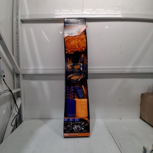 6PC RED STAR PLATINUM CAR WASH KIT - BLUE/ORANGE (MODEL : 2885770) image 2