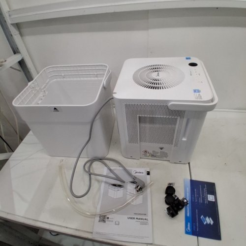 MIDEA CUBE CONVERTIBLE SMART HUMDIFIER - 16.5L CAPACITY - COVERS 3500SQ.FT. - WHITE (MODEL: MAD35S1QWT) image 3
