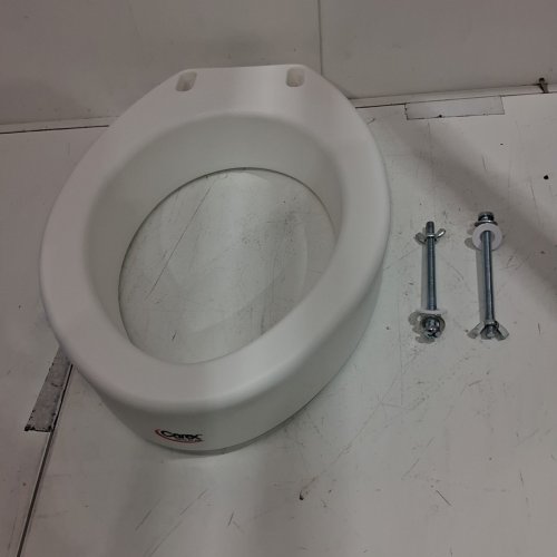 CAREX HEALTH BRANDS 3.5" TOILET SEAT ELEVATOR - ELONGATED image 2