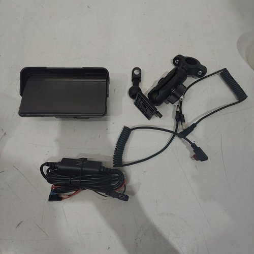 UNIVERSAL BLUETOOTH TOUCHSCREEN MOTORCYCLE MULTIMEDIA PLAYER - 6" SCREEN - BLACK image 3