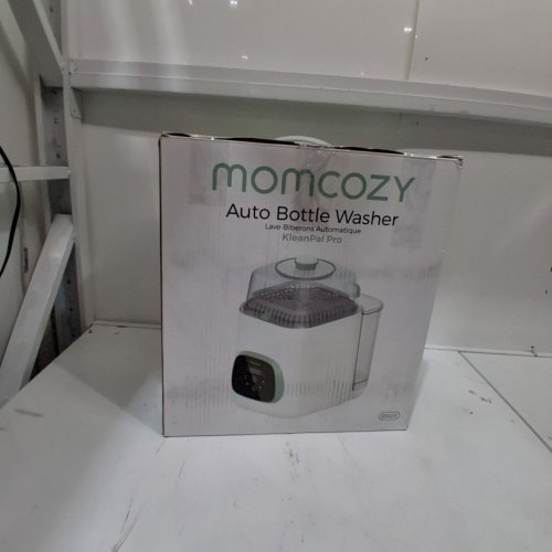 MOMCOZY KLEANPAL PRO BABY BOTTLE WASHER - STERILIZER & DRYER COMBO FOR ALL BOTTLES, PUMP PARTS & BABY ITEM CARE - HOLDS UP TO 4 BOTTLES - 9 CLEANING MODES - GREY - (MODEL:BS03) image 6