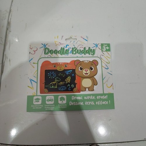 DOODLE BUDDY KIDS ERASABLE DRAWING BOARD - ORANGE image 2