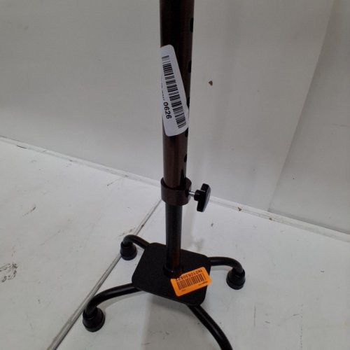 HUGO QUAD CANE LARGE ADJUSTABLE FOR RIGHT OR LEFT-HAND ERGONOMIC GRIP - COCOA (MODEL: 731-852) image 3