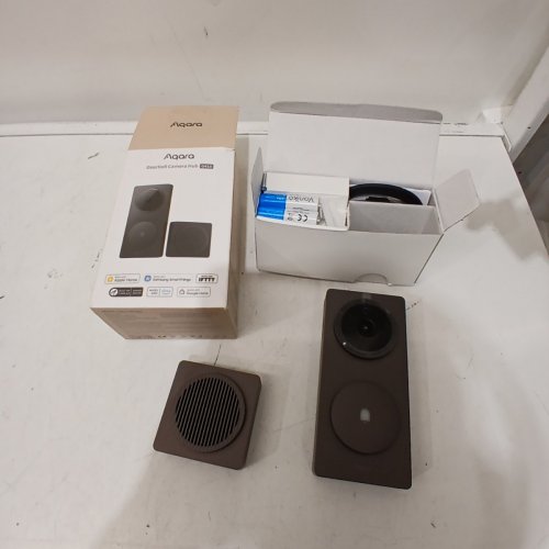 AQARA SMART DOORBELL CAMERA G410 WITH CHIME, 2K SECURE VIDEO, 2-WAY AUDIO, BUILT-IN MATTER HUB, WIRELESS/WIRED, SUPPORTS APPLE HOME, ALEXA, GOOGLE, HOME ASSISTANT, 2.4G/5GHZ WI-FI - GREY (MODEL: CH-C09E) image 2