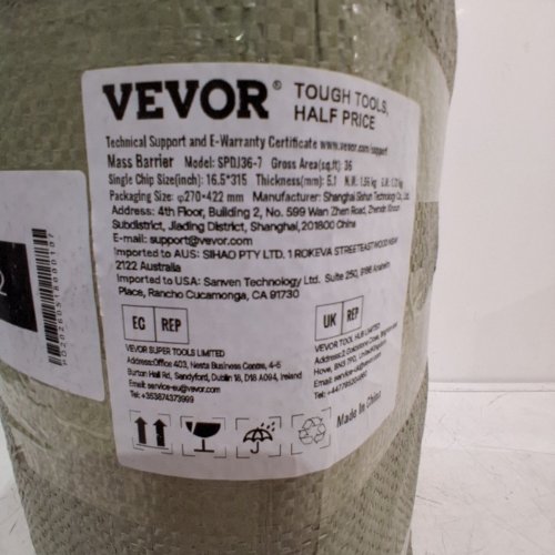 CAR SOUNDPROOFING INSULATION AND VIBRATION DAMPENING MATERIAL - 36SQ. FT. (MODEL: SPDJ36-7) image 2
