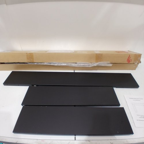 3PC TRIM KIT FOR VALUXHOME HIGH ELECTRIC FIREPLACE INSERTS - 39" X 30" - BLACK (MODEL: EF28T/B/M) image 3