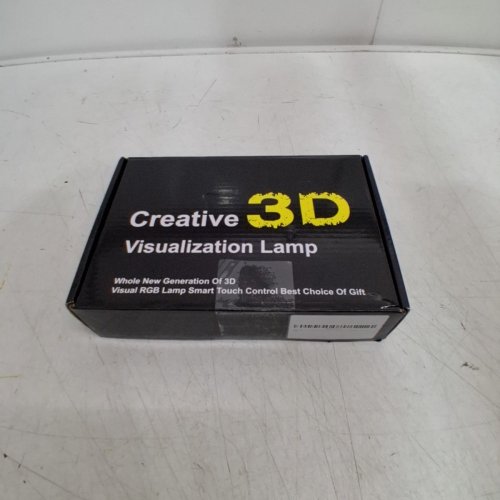 3D VISUALIZATION ILLUSION LAMP - MULTICOLORED image 4