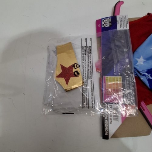 4PC RUBIES WONDER WOMAN COSTUME - SMALL (4/6) - RED BLUE GOLD (STYLE: WONDER WOMAN) image 3