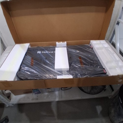 MOBVOI SE FOLDABLE WALKING PAD TREADMILL WITH APP AND SMARTWATCH SUPPORT - 2.5HP, 7.6MPH MAX - BLACK - (MODEL: T4089) image 3