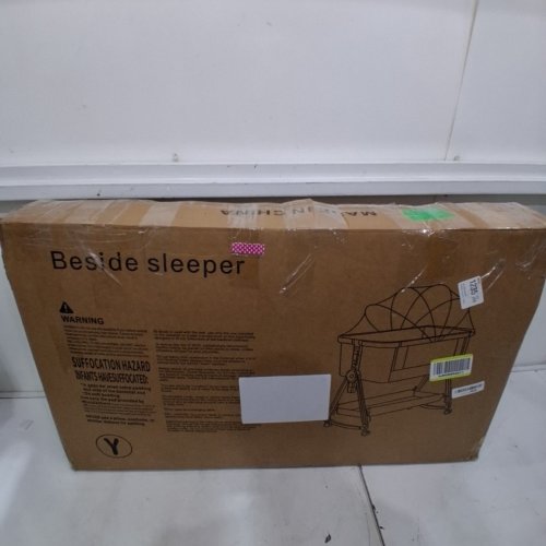BEDSIDE SLEEPER 3-IN-1 BABY BASSINET ROCKER - FOR 0-5 MONTHS - GREY/BEIGE (MODEL: WW001) image 5