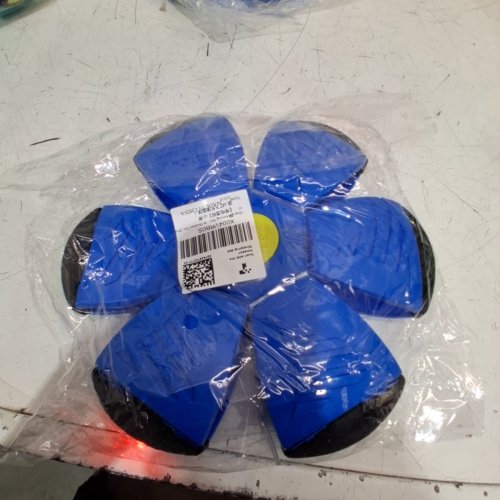 TUBELUCK DUAL-MODE LIGHT UP MAGIC BOUNCING BALL FOR INDOOR OR OUTDOOR USE - BLUE image 2