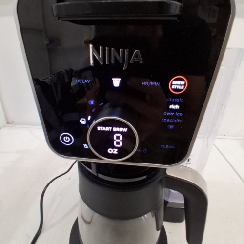 NINJA DUALBREW PRO SPECIALTY COFFEE SYSTEM SINGLE-SERVE, POD, AND 12-CUP DRIP COFFEE MAKER - BLACK - (MODEL: CFP301C) image 2