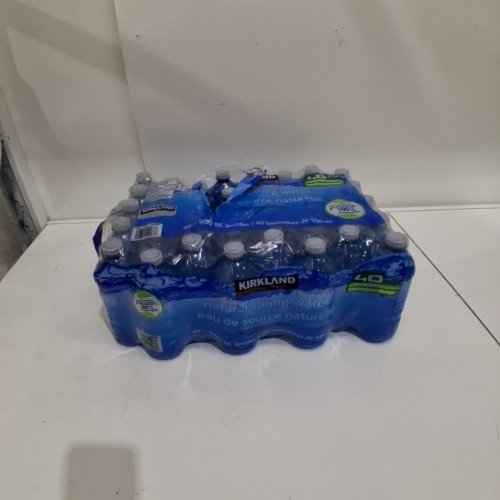 39PK KIRKLAND NATURAL SPRING WATER BOTTLES - 16OZ image 3