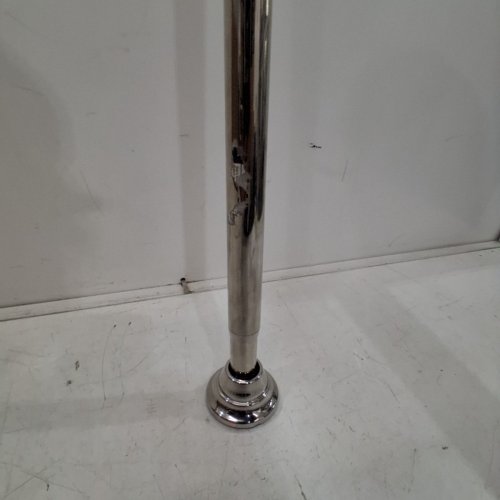 MOEN ADJUSTABLE TENSION STRAIGHT SHOWER CURTAIN ROD - 44"-72" - BRUSHED NICKEL/CHROME (MODEL: TR1000CH) image 3