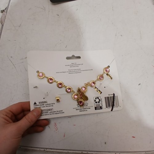 3PC WAY TO CELEBRATE! JEWELRY ACCESSORY SET - OSFM - GOLD PINK image 4