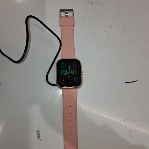 WOMEN'S DYURWA SMART WATCH FITNESS TRACKER - 1.91" HD SCREEN, HEART RATE/SLEEP MONITOR, SPO2, IP68 WATERPROOF, STEP COUNTER, FOR ANDROID/IOS - PINK (MODEL: T60) image 3