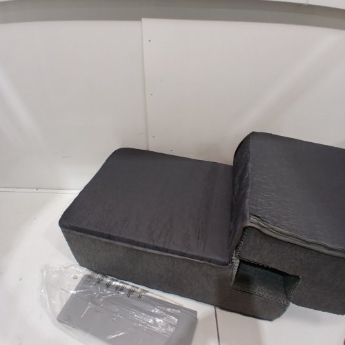 EHEYCIGA 4-STEP DOG STAIRS - 24" X 14.5" X 18" - GREY image 3
